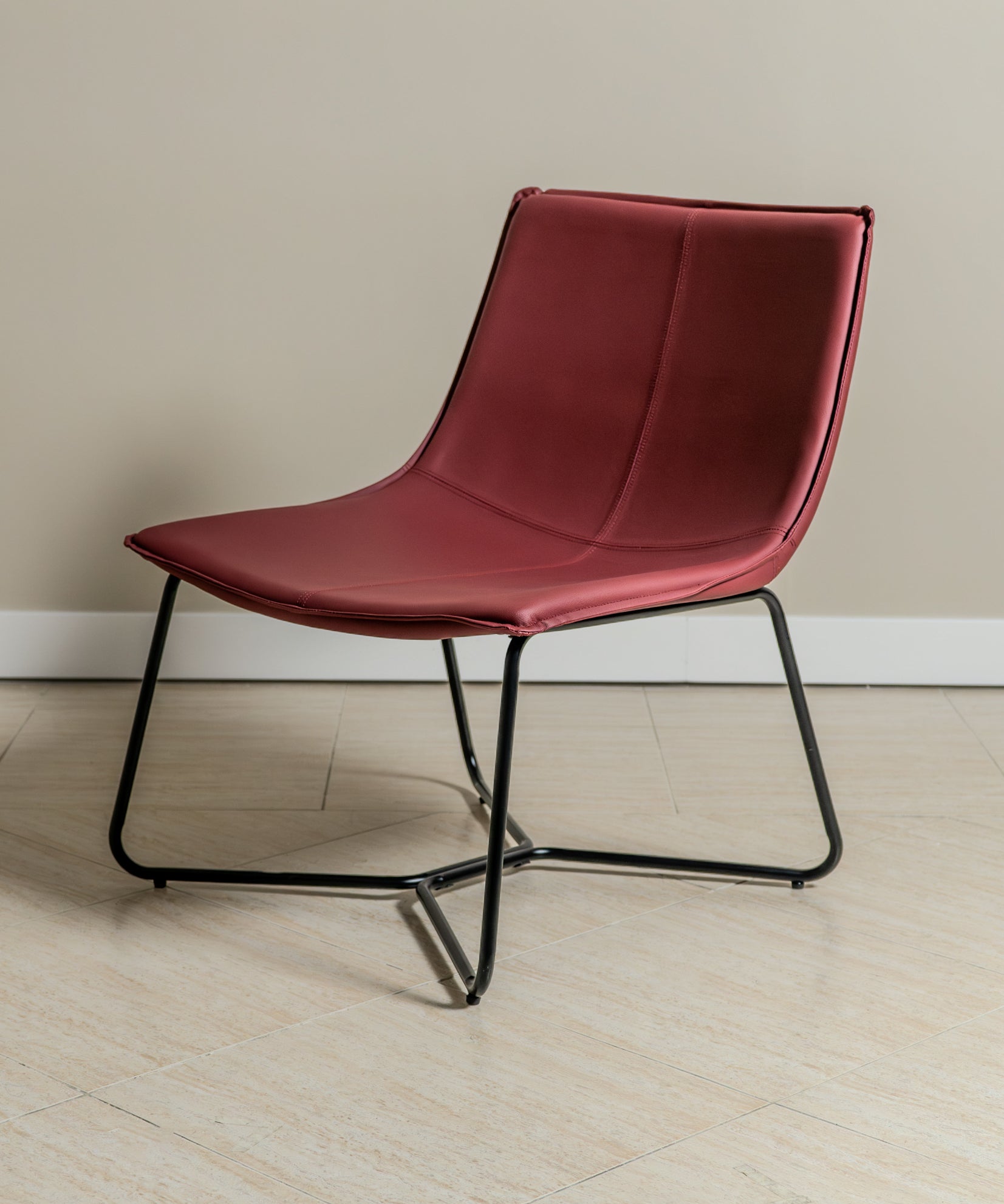 Bergondo Cocoon Accent Chair (London Brick Red) - Marcel Olsen