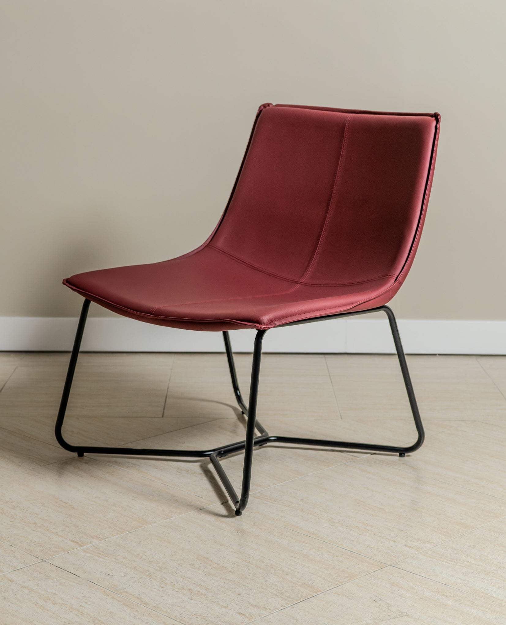 Bergondo Cocoon Accent Chair (London Brick Red) - Marcel Olsen