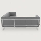MO-77 Bauhaus Sofa Corner (Wayward Grey Leather) - Discontinued