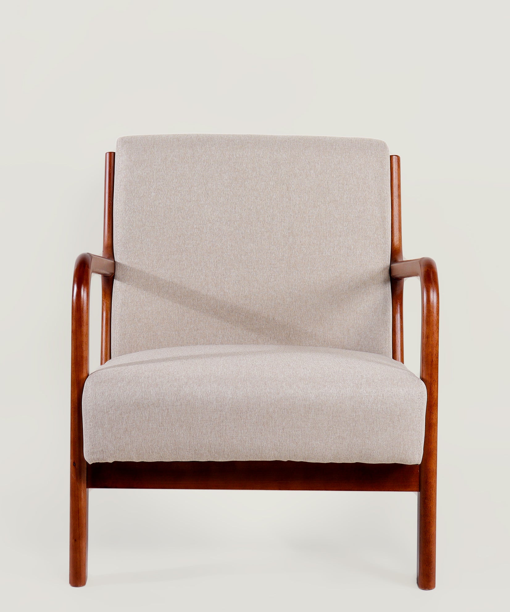 Lubian Mid-century Armchair (Jaspe Grey) - Marcel Olsen