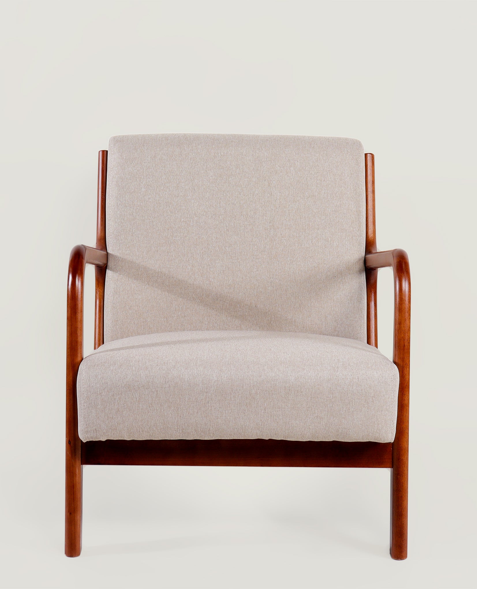 Lubian Mid-century Armchair (Jaspe Grey) - Marcel Olsen