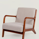 Lubian Mid-century Armchair (Jaspe Grey) - Marcel Olsen