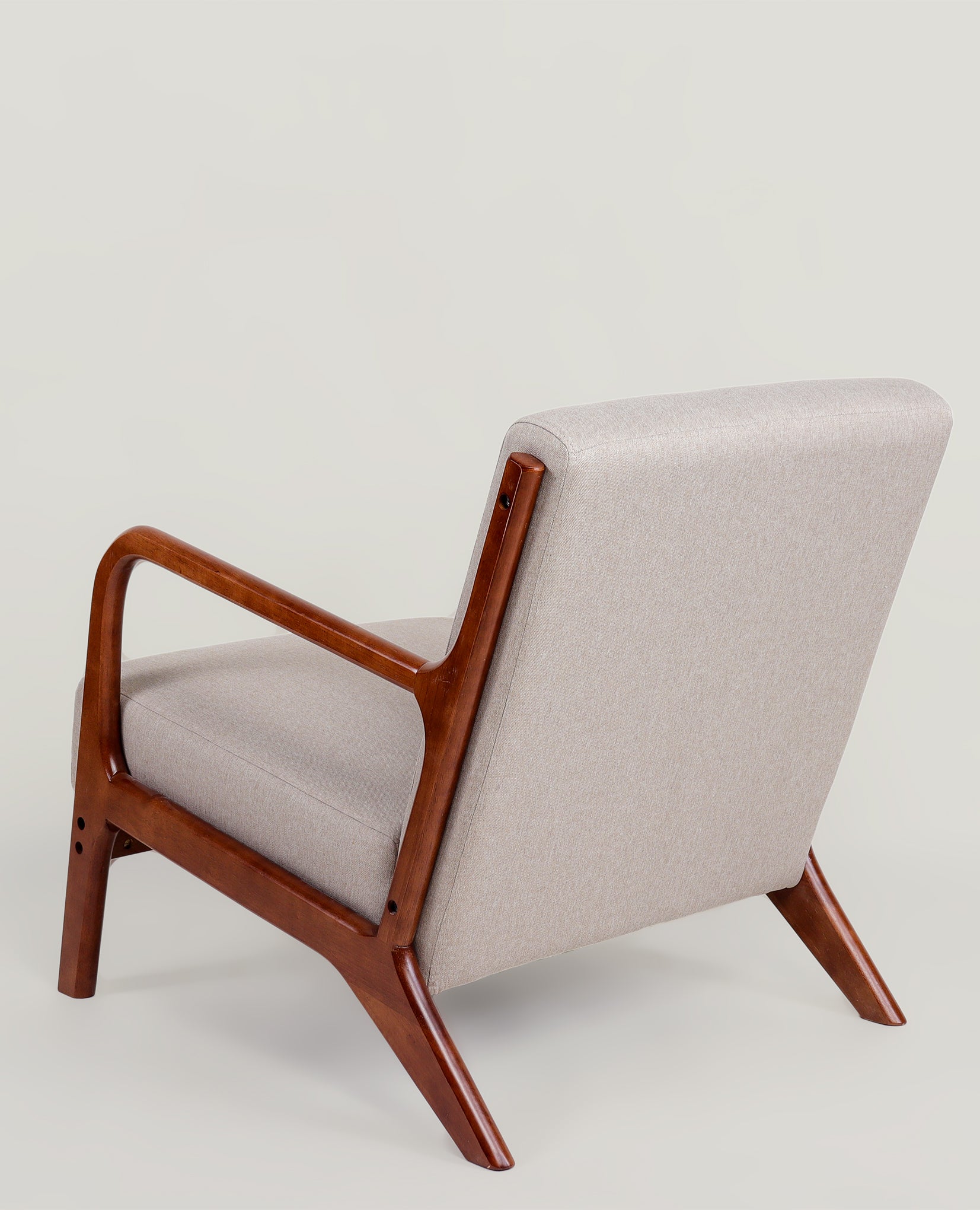 Lubian Mid-century Armchair (Jaspe Grey) - Marcel Olsen