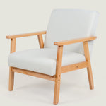 Sarria Mid-century Armchair (Arena Beige) - Marcel Olsen