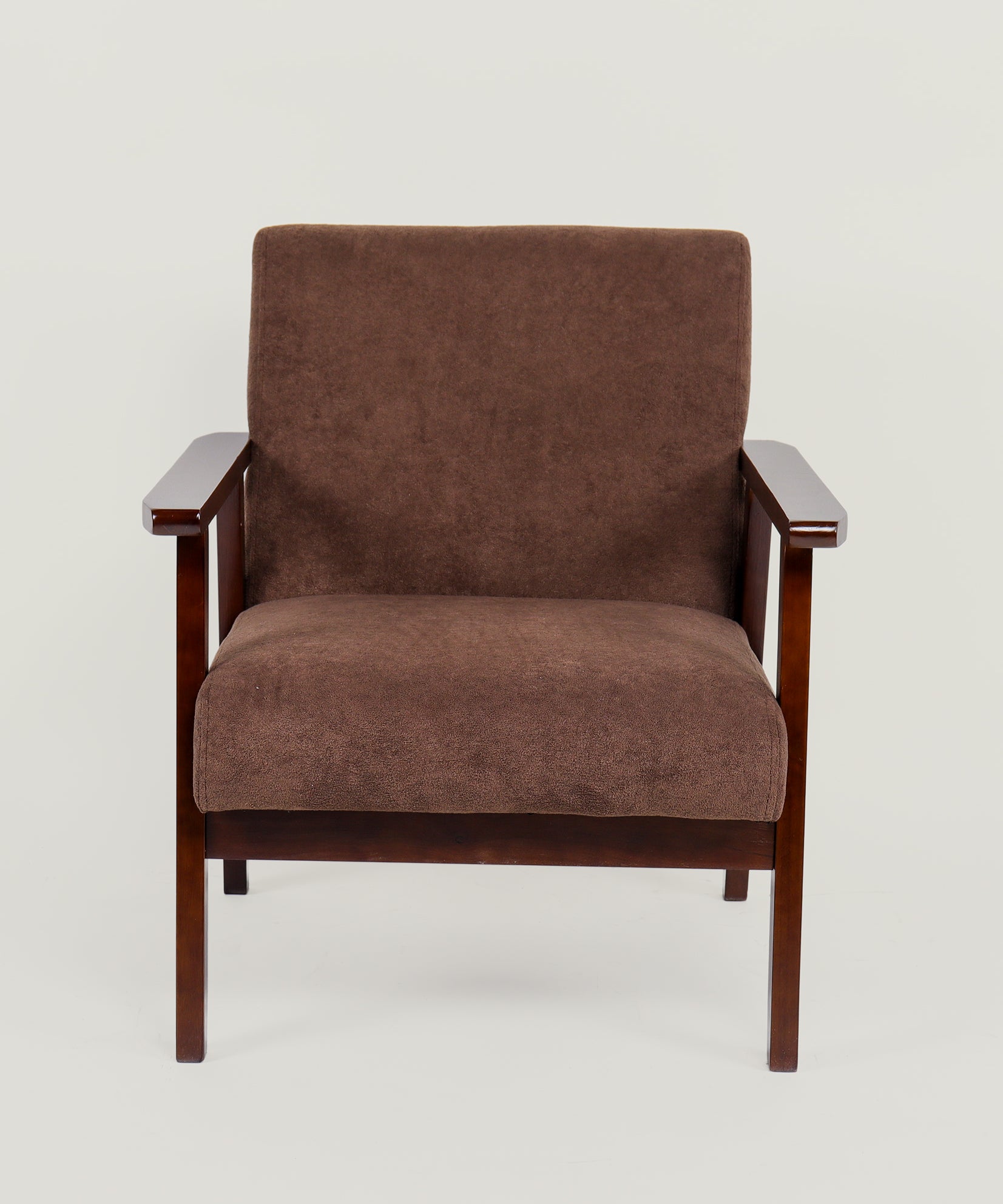 Sarria Mid-century Armchair (Tierra Brown) - Marcel Olsen