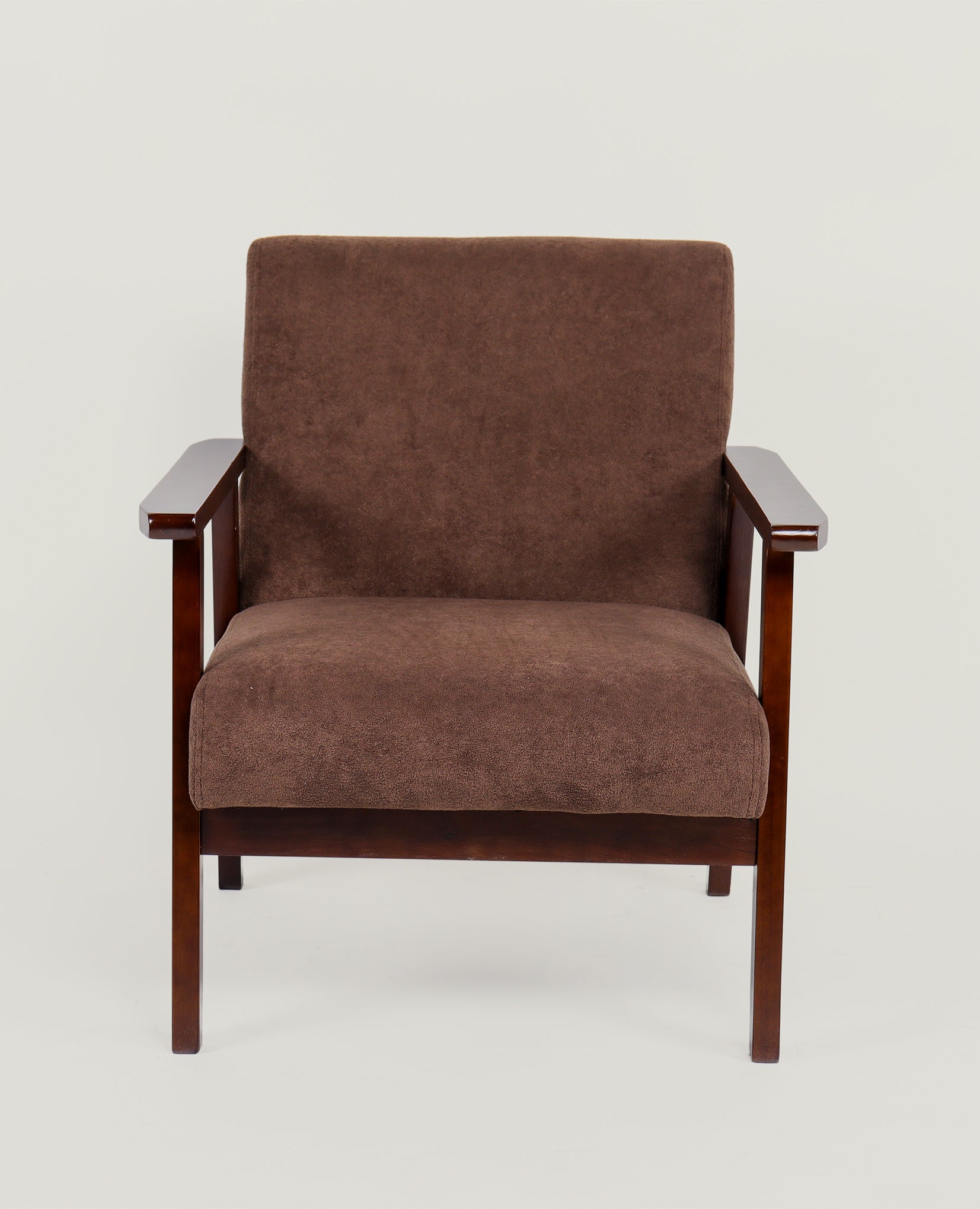 Sarria Mid-century Armchair (Tierra Brown) - Marcel Olsen