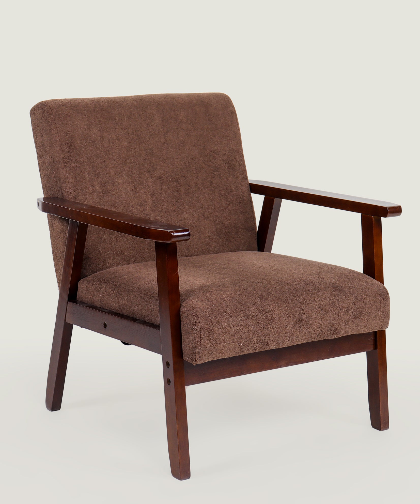 Sarria Mid-century Armchair (Tierra Brown) - Marcel Olsen