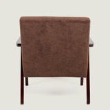 Sarria Mid-century Armchair (Tierra Brown) - Marcel Olsen