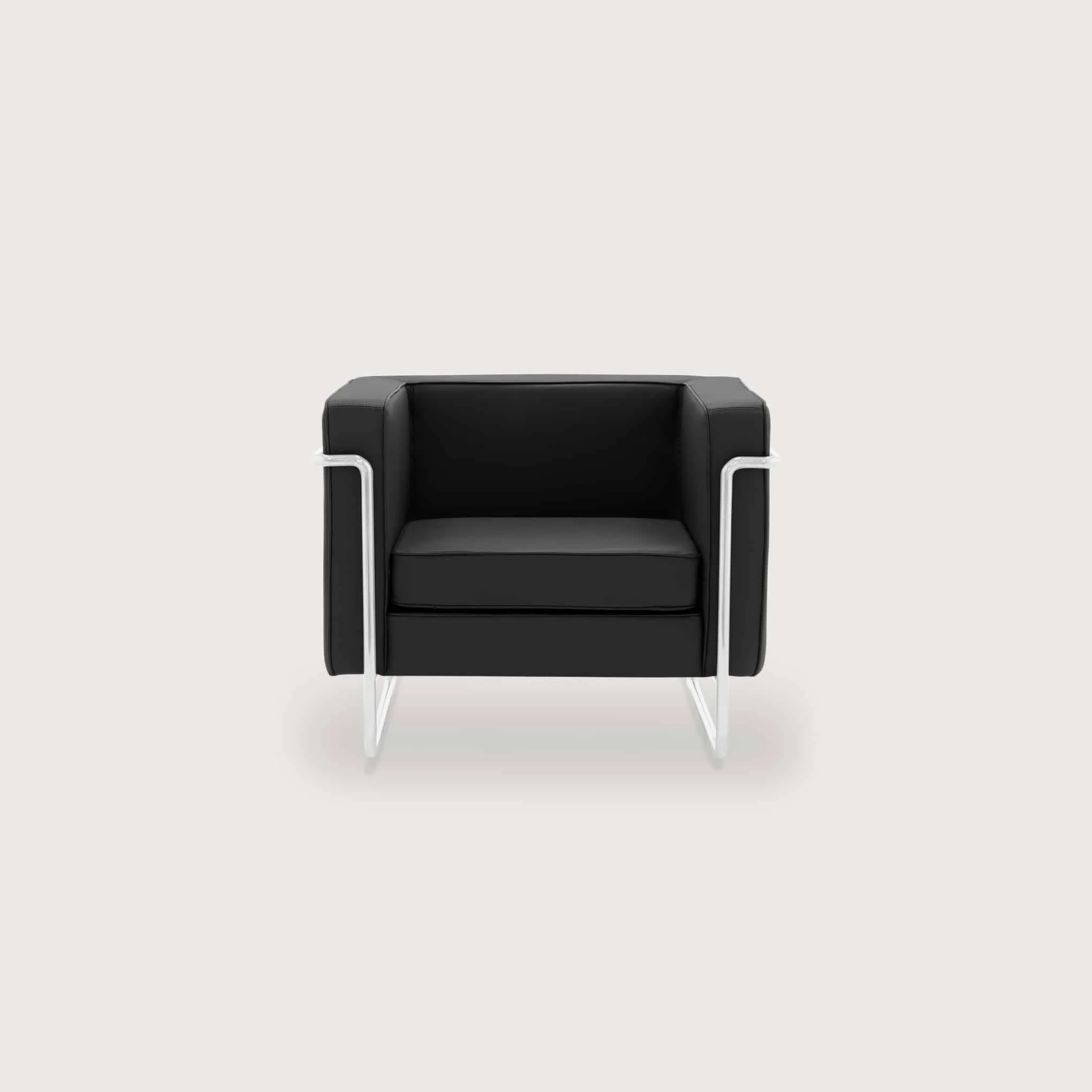 Home Page Royal Ebony Black Leather Sofa 1 2