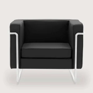 Le Bauhaus Royal Ebony Black 1 Seater 1