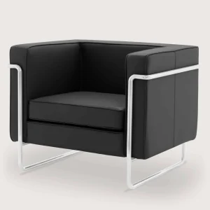 Le Bauhaus Royal Ebony Black 1 Seater 2