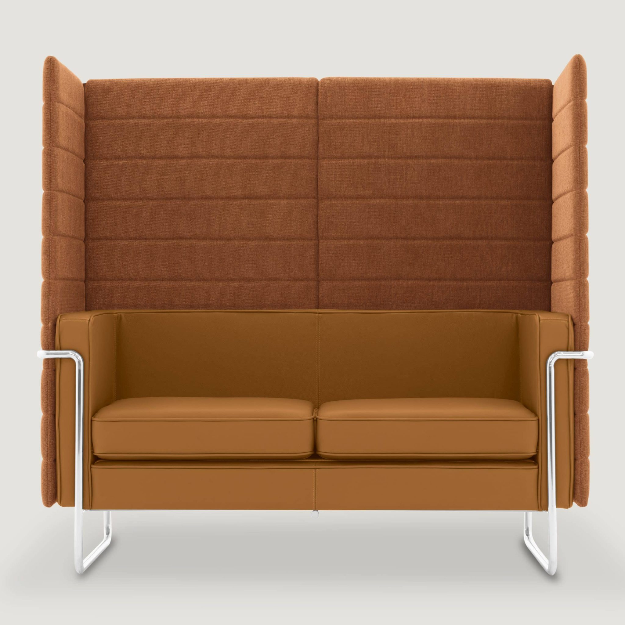 MO 150 Bay Sofa Caramel Brown Leather 1 scaled 1