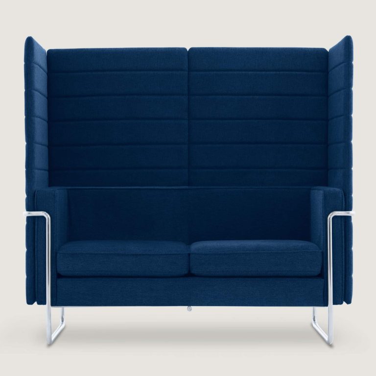 MO 150 Bay Sofa Imperial Blue Fabric 1