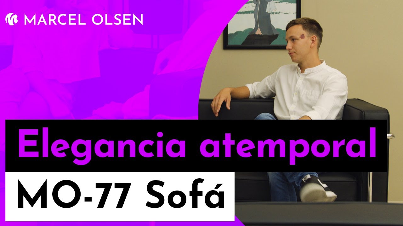 Descubre la elegancia atemporal del sofá MO-77 de Marcel Olsen